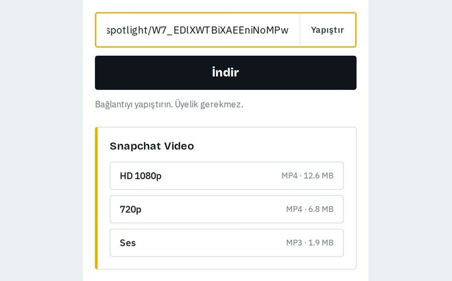 Android — Bağlantıyı kopyalayın