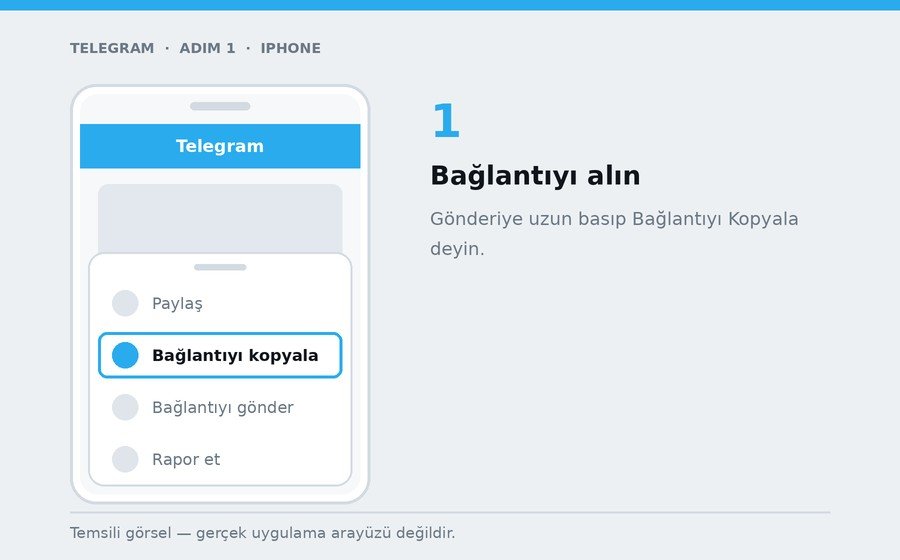 iPhone — Bağlantıyı alın