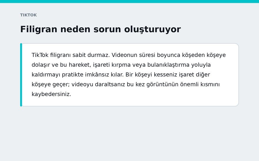 Filigran neden sorun oluşturuyor