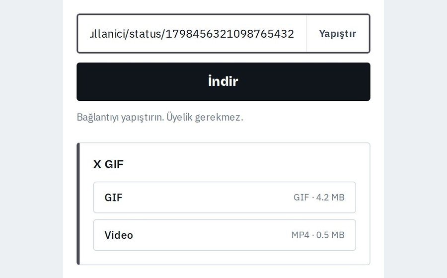 Android — Yapıştırıp kaydedin